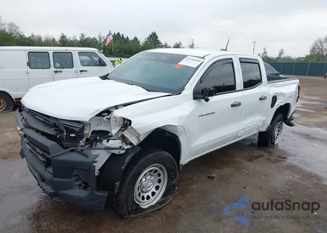 2023 Chevrolet Colorado 2Wd Short Box Wt from USA, damaged, VIN 1GCGSBEC2P1226455